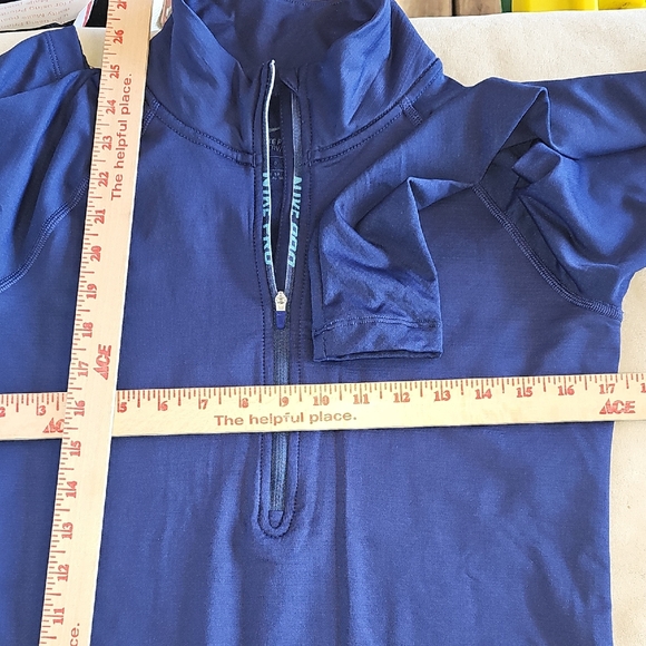 Nike Women's Dark Blue Half-Zip Sweatshirt - Picture 9 of 14